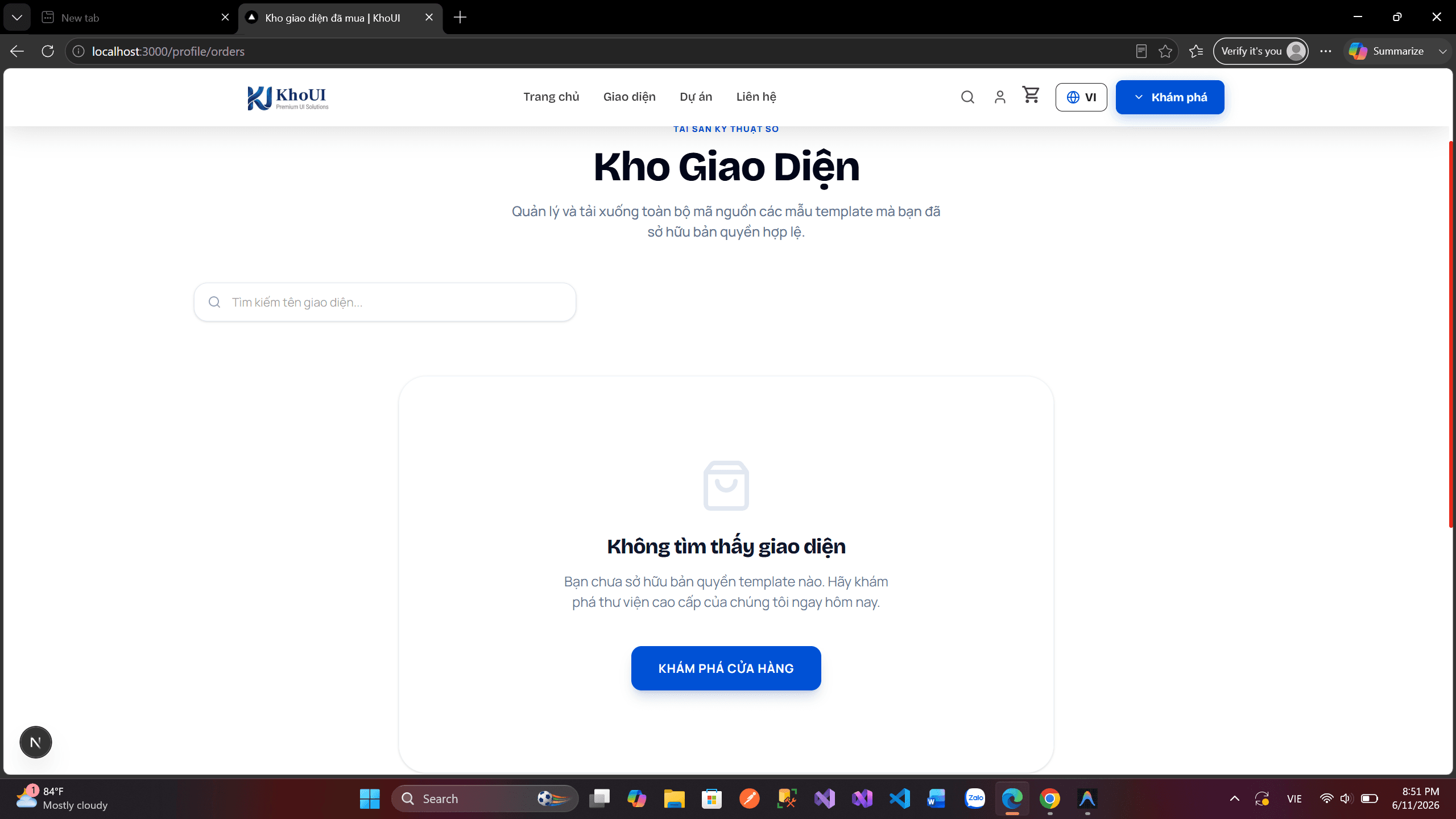 Zenith AI - Bộ Giao diện Trí tuệ Nhân tạo